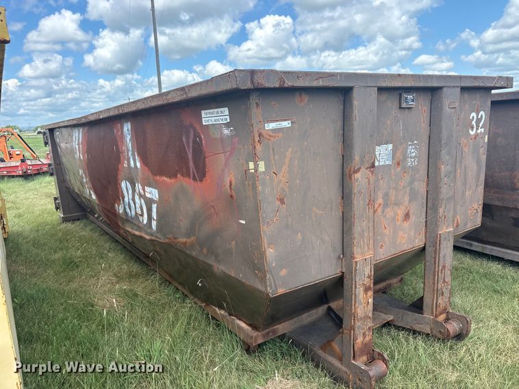 image for item EU5822 Wastequip May Fab roll-off dumpster