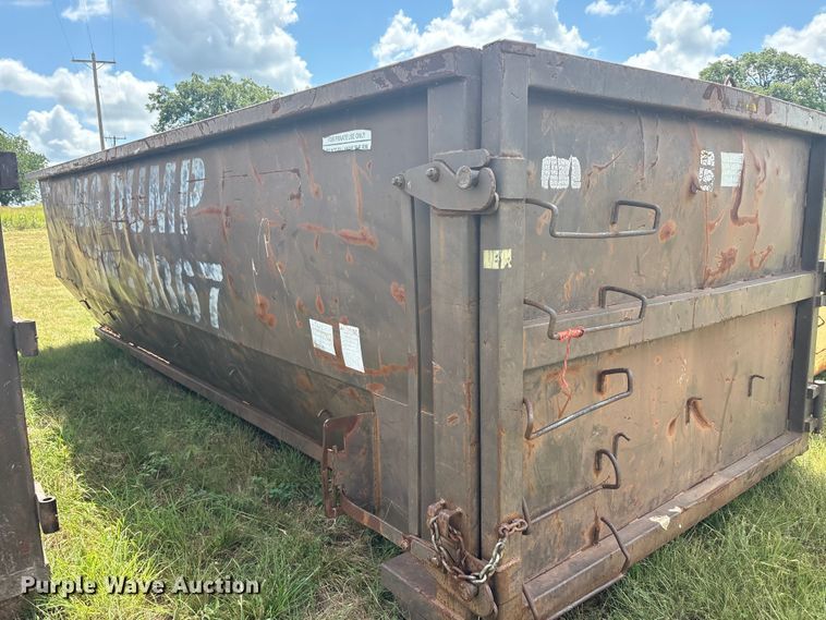 image for item EU5822 Wastequip May Fab roll-off dumpster