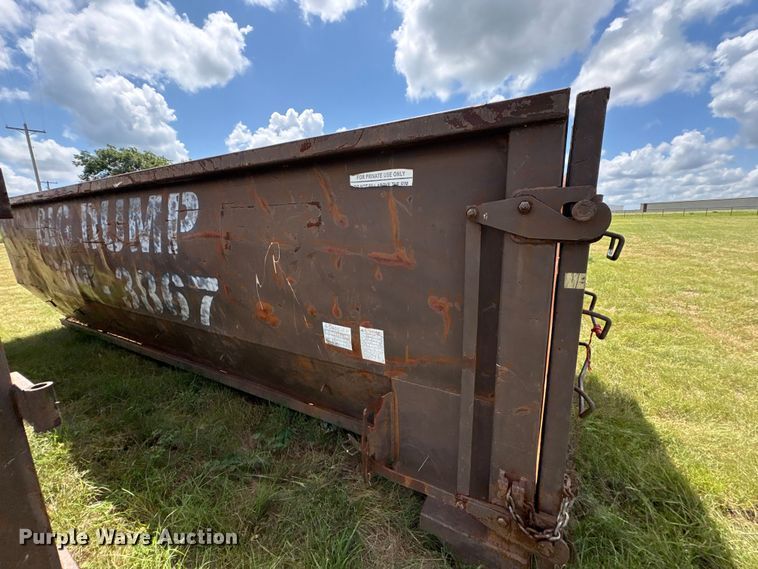 image for item EU5822 Wastequip May Fab roll-off dumpster