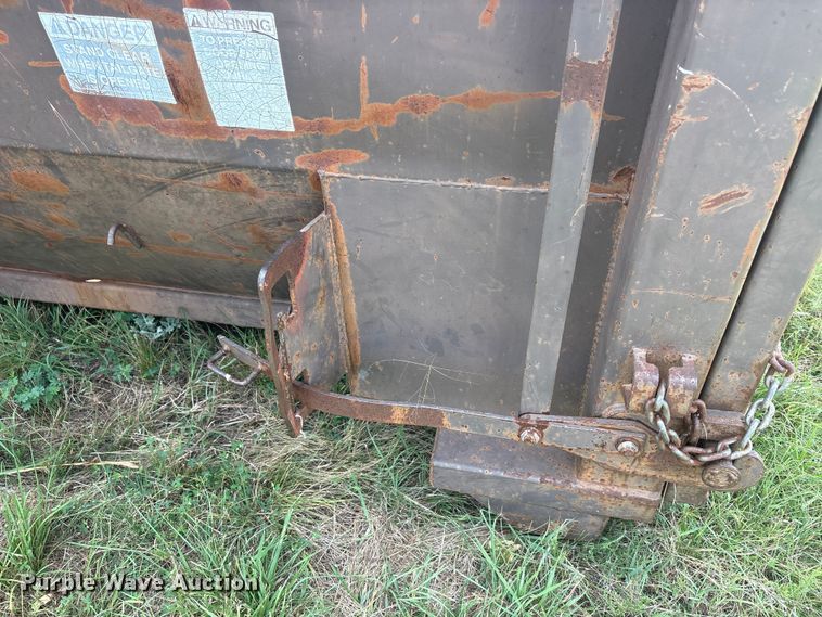 image for item EU5822 Wastequip May Fab roll-off dumpster