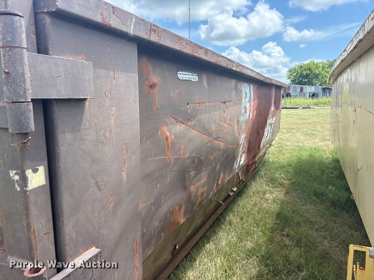 image for item EU5822 Wastequip May Fab roll-off dumpster