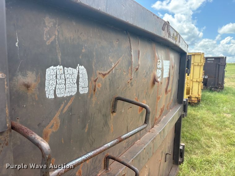 image for item EU5822 Wastequip May Fab roll-off dumpster