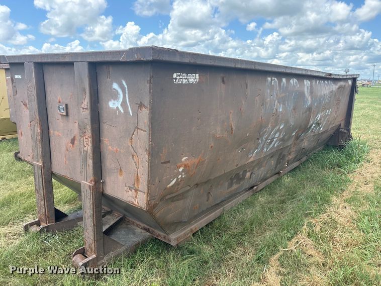 Wastequip May Fab roll-off dumpster