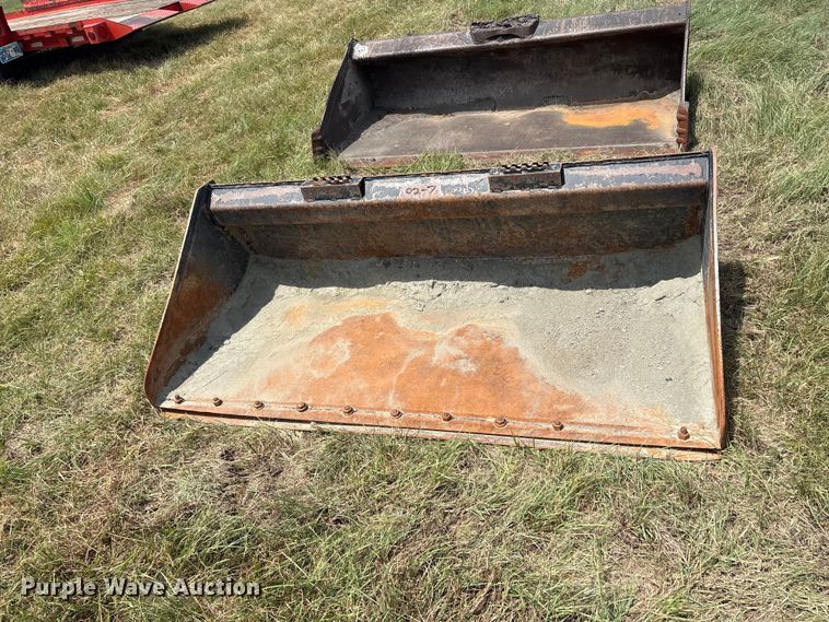 image for item EU5830 skid steer bucket