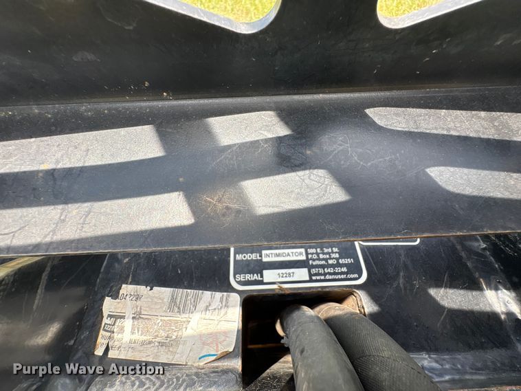 image for item EU5832 Danuser Intimidator skid steer tree shear