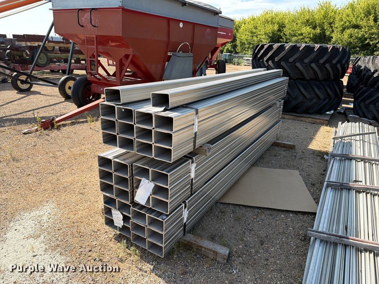 (38) joints of rectangular tubing