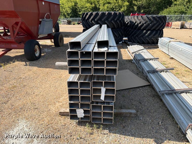 image for item EU5835 (38) joints of rectangular tubing