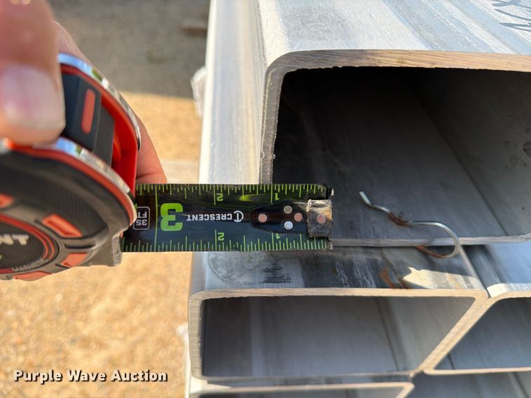 image for item EU5835 (38) joints of rectangular tubing
