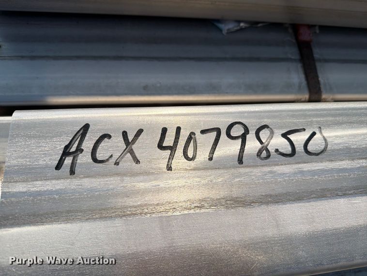 image for item EU5835 (38) joints of rectangular tubing