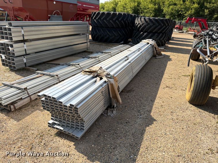 (106) joints of rectangular tubing