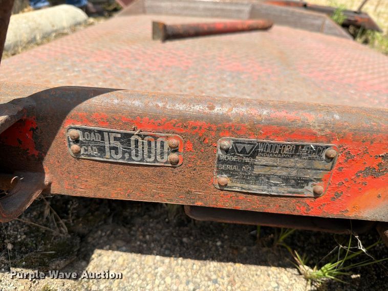 image for item EU5874 Woodfard mfg portable loading dock ramps