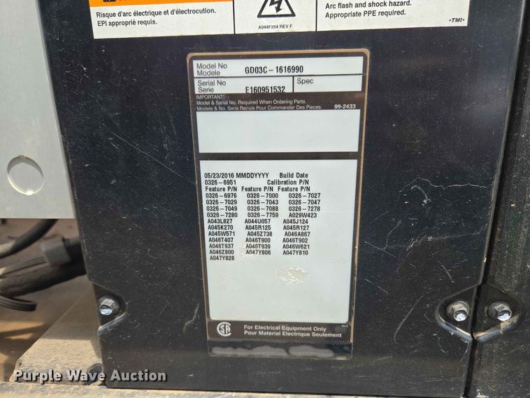 image for item EW0472 Cummins C35 D6 generator