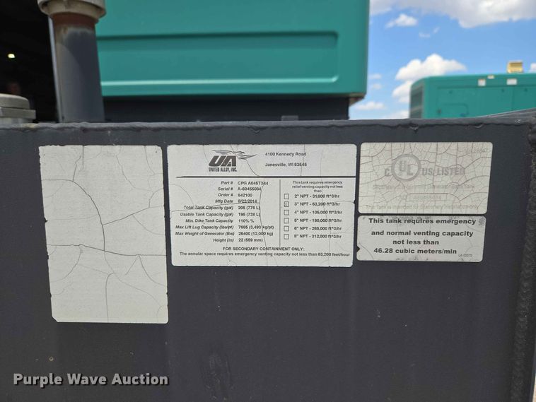 image for item EW0473 Cummins C35 D6 generator