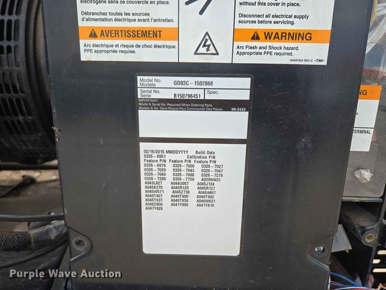 image for item EW0473 Cummins C35 D6 generator