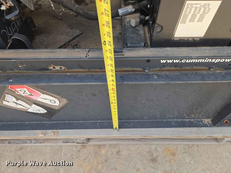 image for item EW0474 Cummins C25 N6 generator