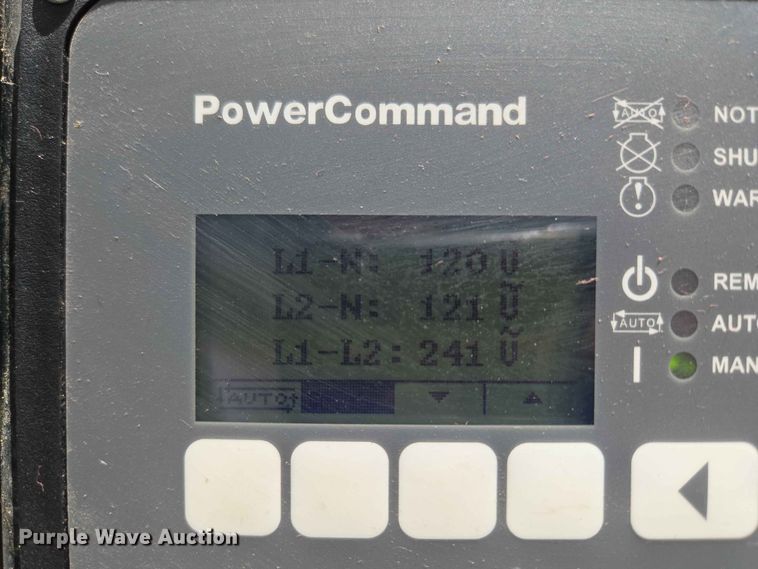 image for item EW0474 Cummins C25 N6 generator