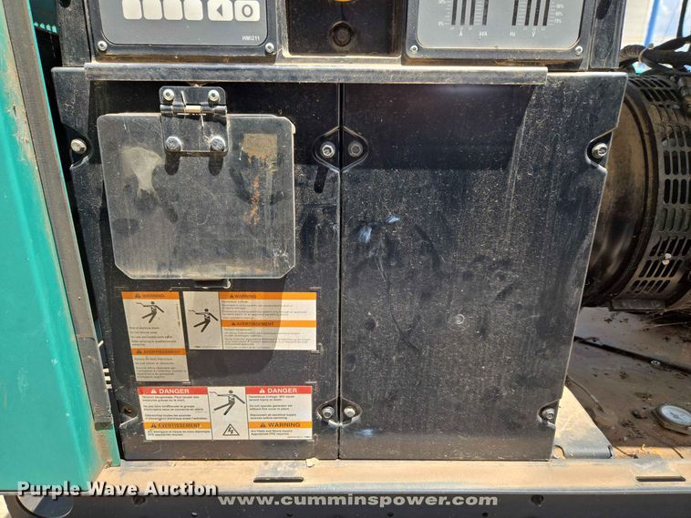 image for item EW0474 Cummins C25 N6 generator