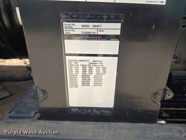 image for item EW0474 Cummins C25 N6 generator