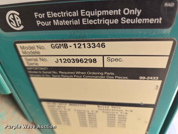 image for item EW0479 Cummins GGMB-1213346 generator