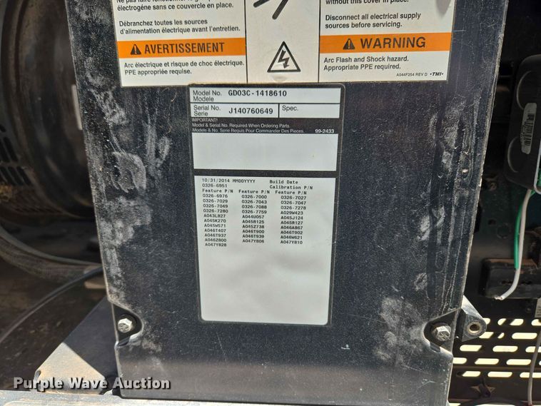 image for item EW0482 Cummins C35 D6 generator