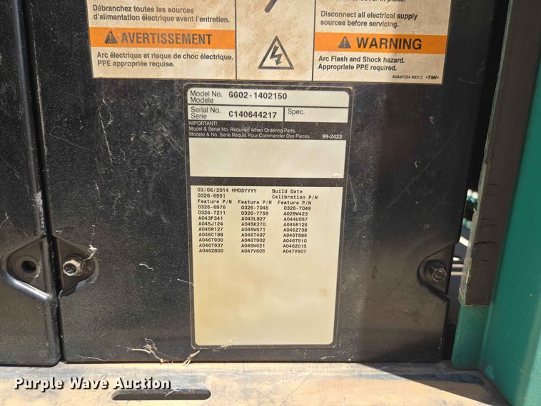 image for item EW0490 Cummins C36 N6 generator