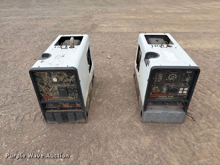 image for item EW2137 (2) Hobart Champion 10,000 welder/generator