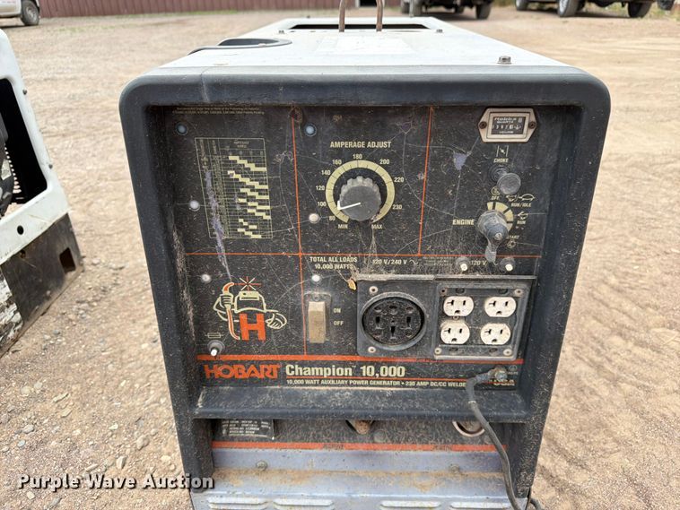 image for item EW2137 (2) Hobart Champion 10,000 welder/generator