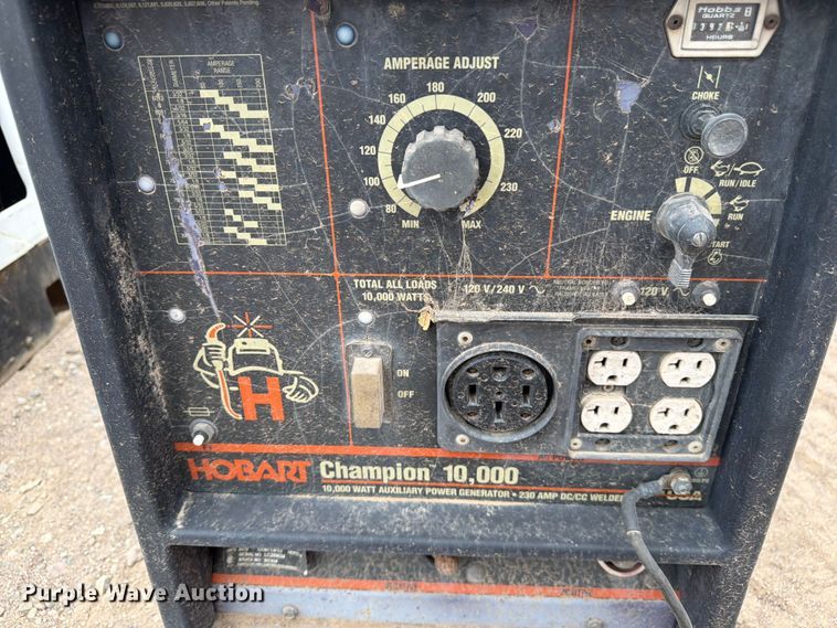 image for item EW2137 (2) Hobart Champion 10,000 welder/generator