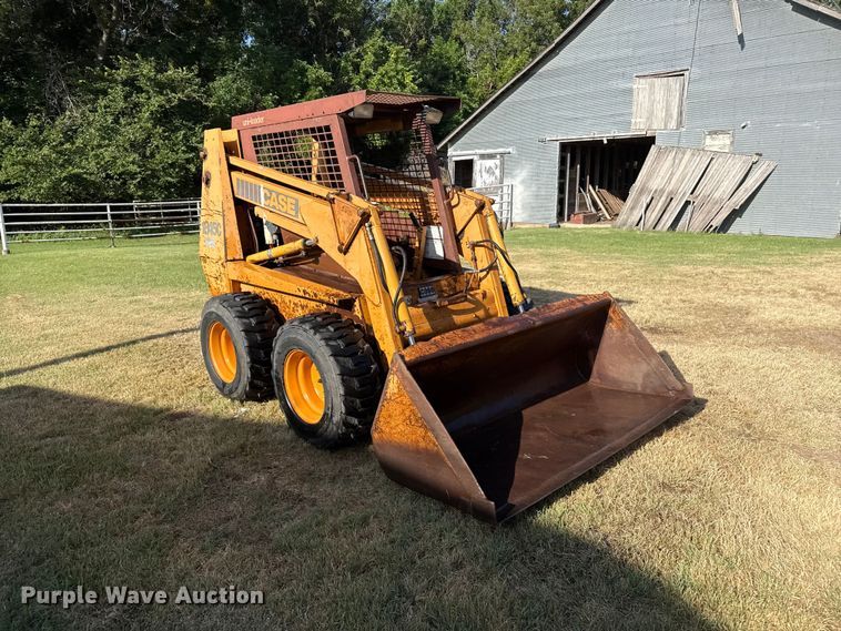 image for item EW4068 1990 Case 1845C skid steer loader