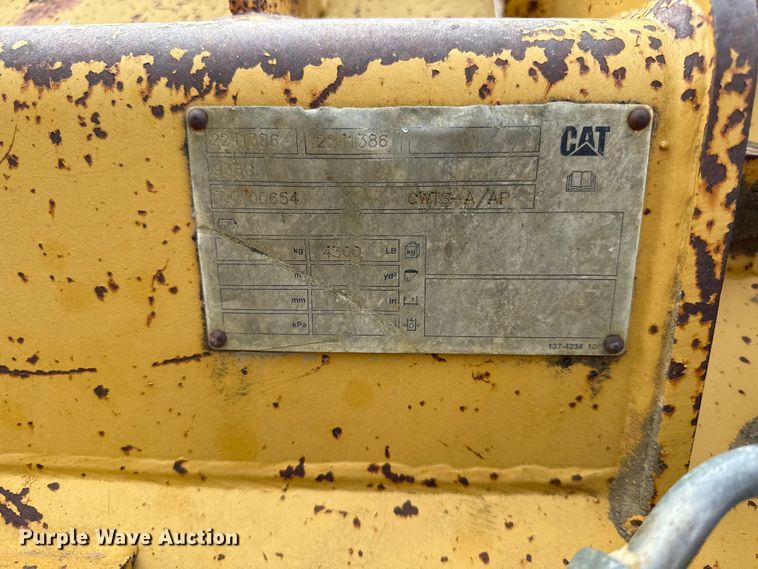 image for item EX2053 2002 Caterpillar 938G wheel loader