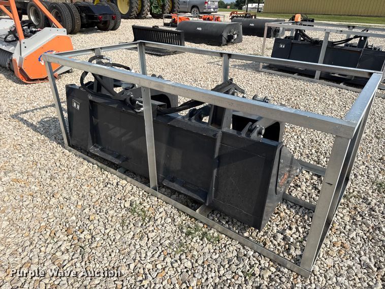image for item EX2114 2025 LandHonor SGB-11-72W skid steer grapple bucket