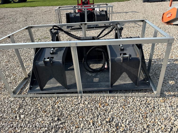 image for item EX2116 2025 LandHonor SGB-11-72W skid steer grapple bucket