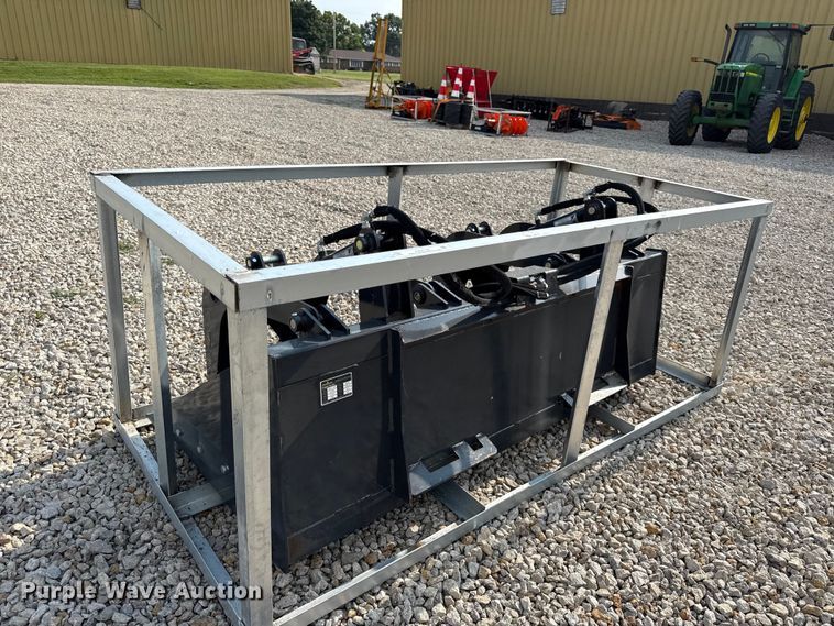 image for item EX2116 2025 LandHonor SGB-11-72W skid steer grapple bucket