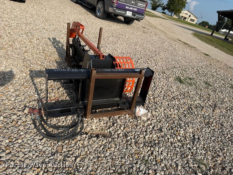 image for item EX2123 Captok D39 skid steer trencher