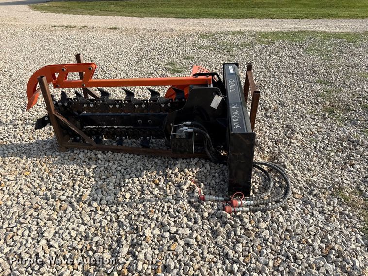 image for item EX2123 Captok D39 skid steer trencher