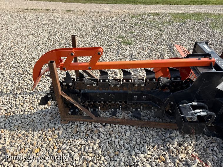 image for item EX2123 Captok D39 skid steer trencher