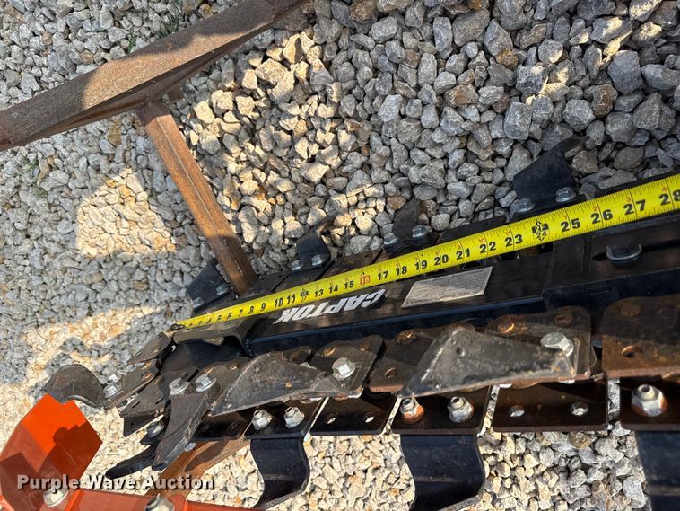 image for item EX2123 Captok D39 skid steer trencher