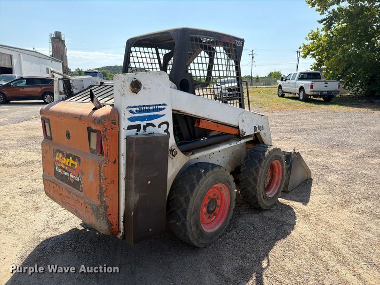 image for item EX2534 2001 Bobcat 763 skid steer loader