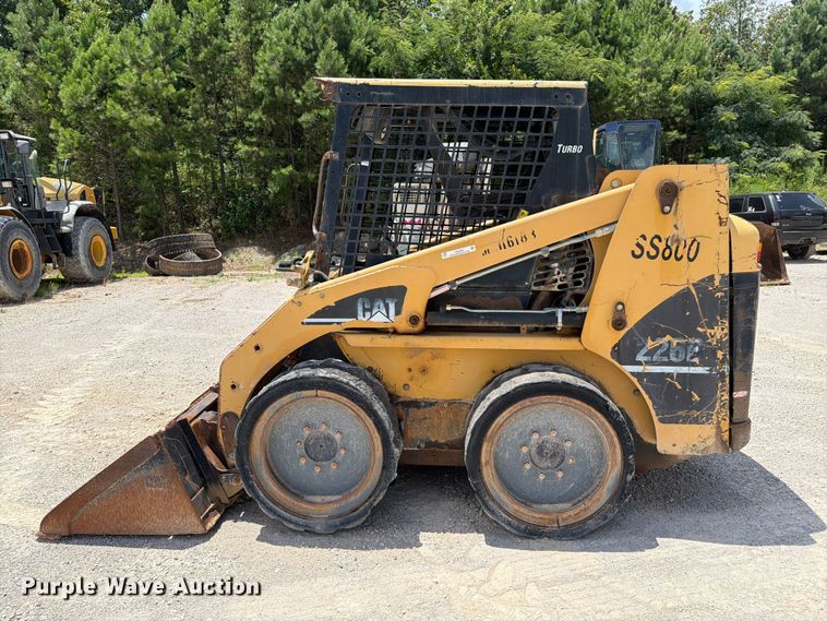 image for item EX2550 2006 Caterpillar 226B skid steer loader