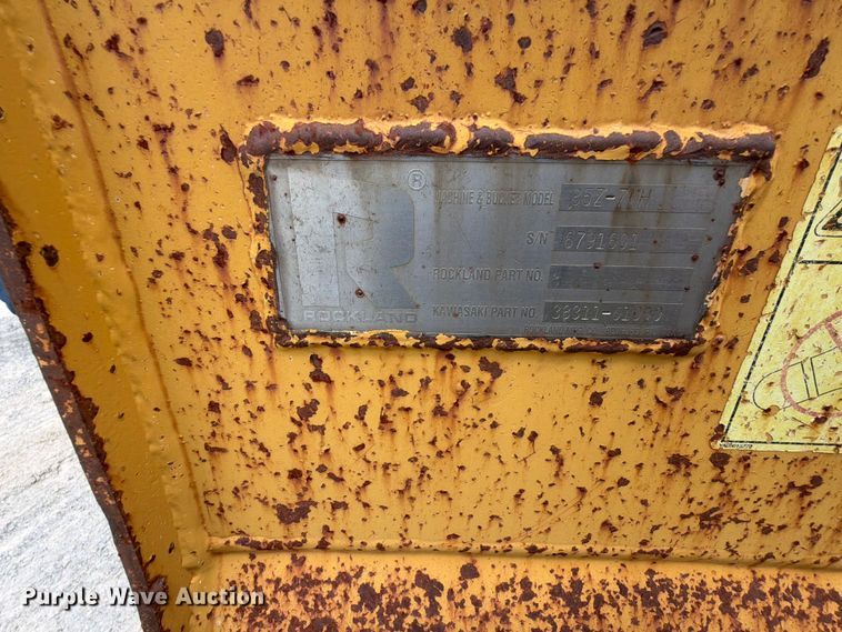 image for item EX2551 2013 Kawasaki 85Z7 wheel loader