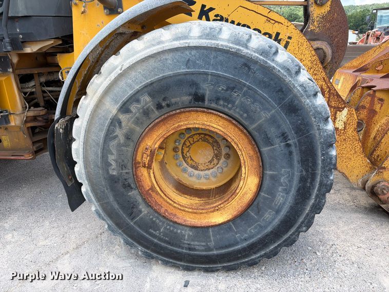 image for item EX2551 2013 Kawasaki 85Z7 wheel loader