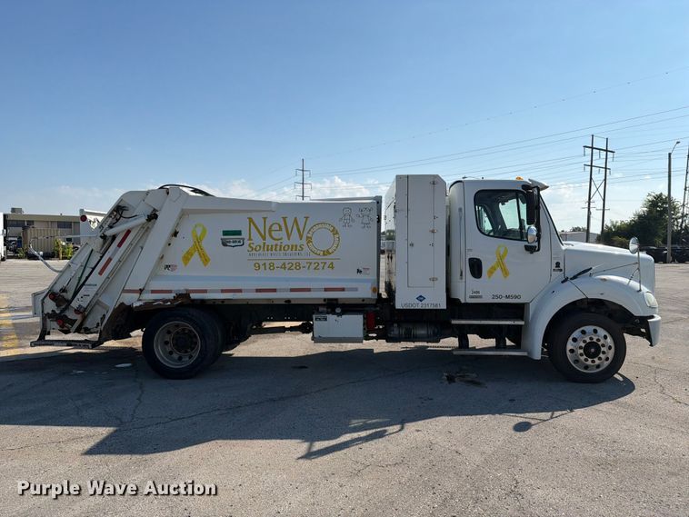 image for item EX4030 2014 Freightliner M2 refuse truck