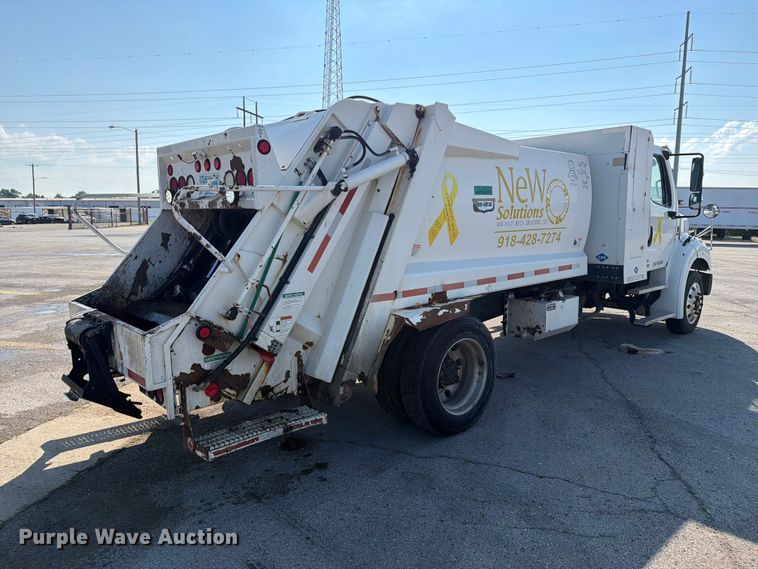 image for item EX4030 2014 Freightliner M2 refuse truck