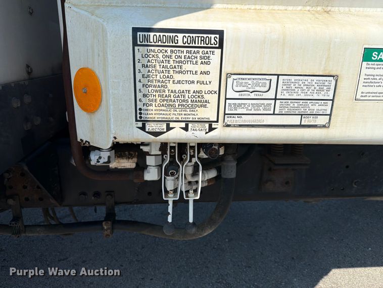 image for item EX4030 2014 Freightliner M2 refuse truck
