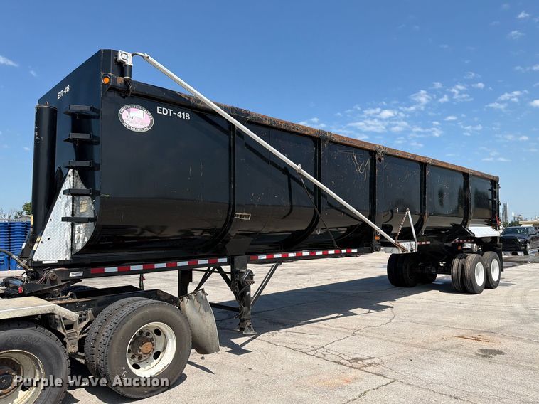 image for item EX4032 2018 Construction Trailer Specialists end dump trailer