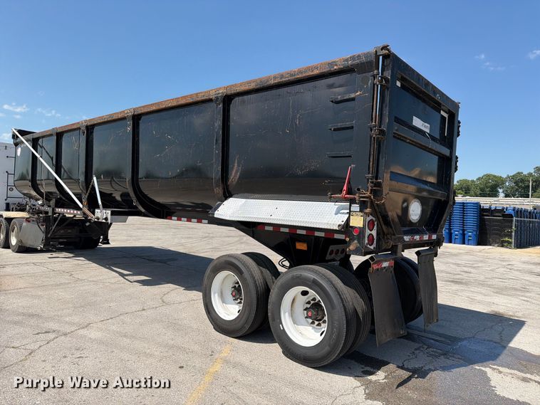 image for item EX4032 2018 Construction Trailer Specialists end dump trailer
