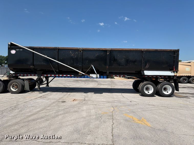 image for item EX4032 2018 Construction Trailer Specialists end dump trailer