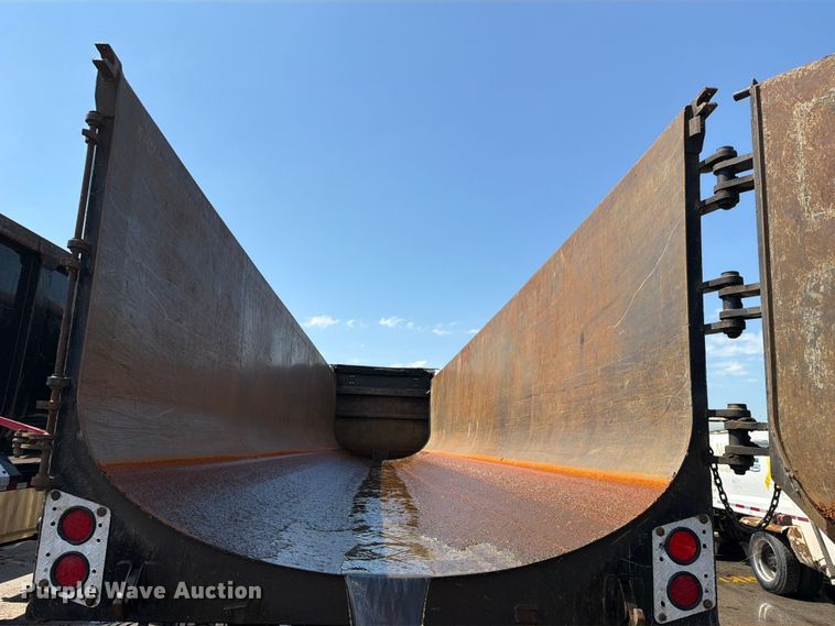 image for item EX4032 2018 Construction Trailer Specialists end dump trailer