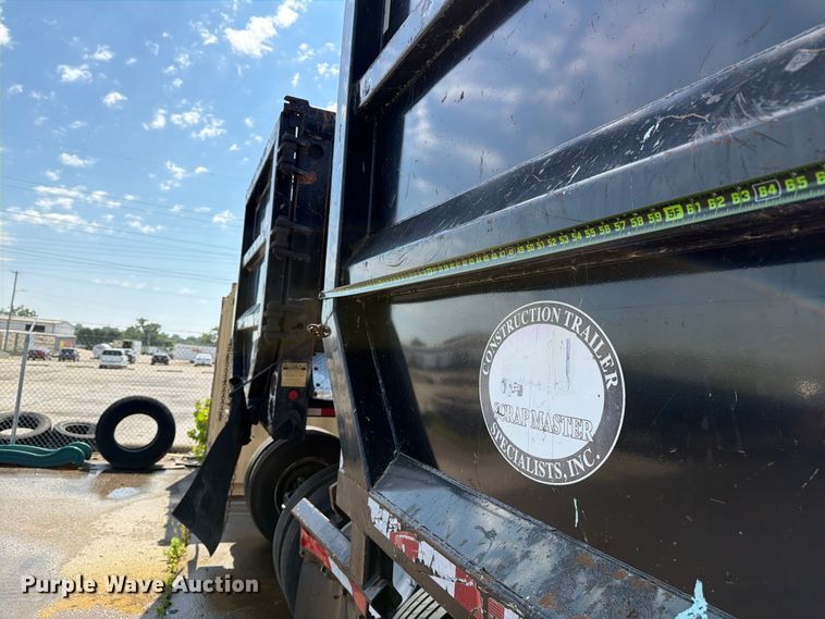 image for item EX4032 2018 Construction Trailer Specialists end dump trailer