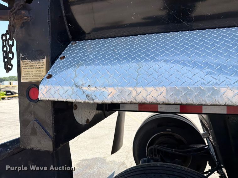image for item EX4032 2018 Construction Trailer Specialists end dump trailer